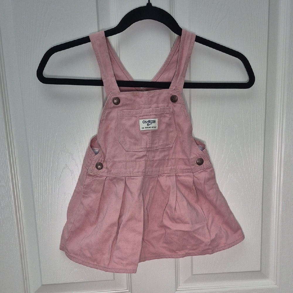 OshKosh B'gosh Blush Pink Overalls